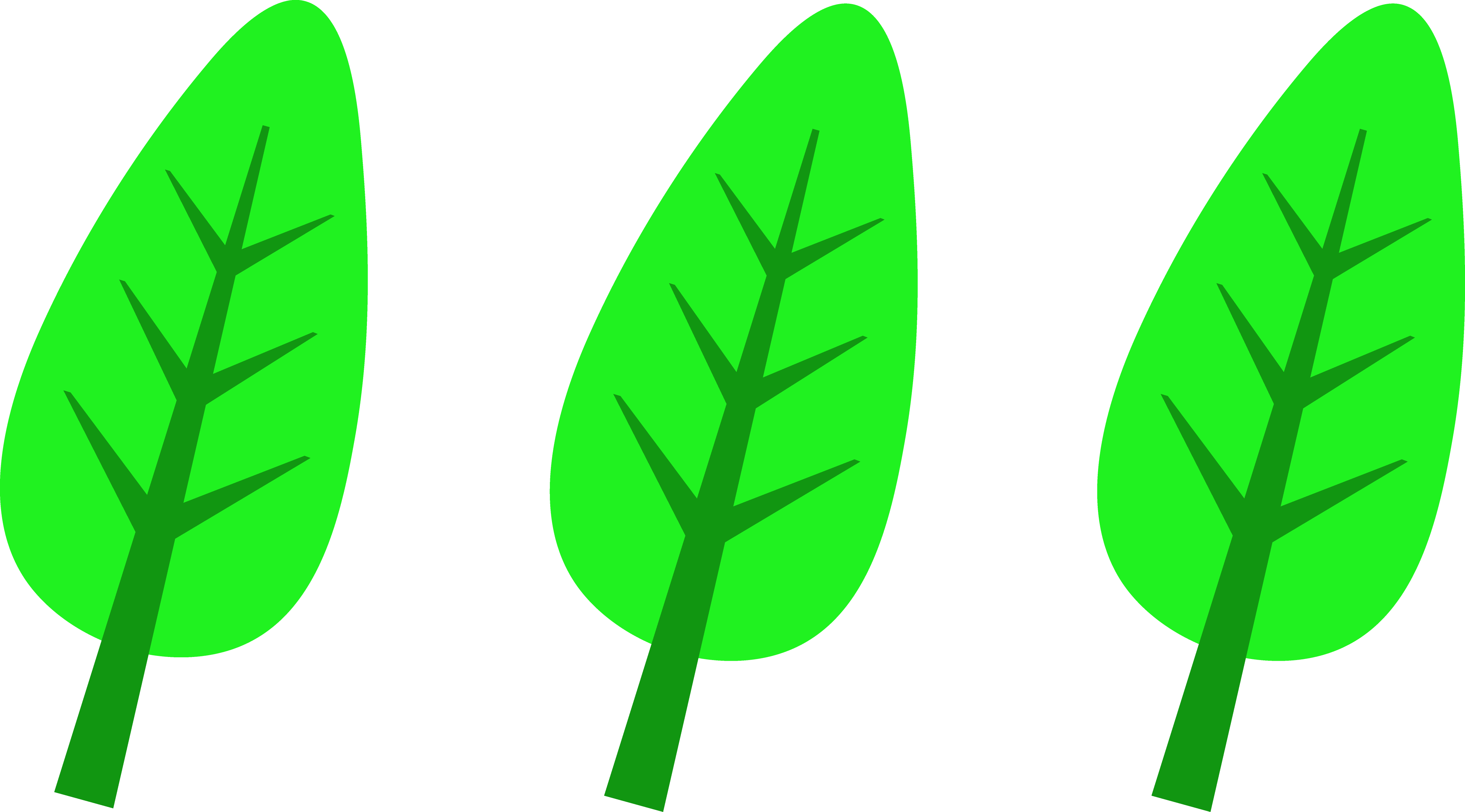 clipart of green leaves - photo #25
