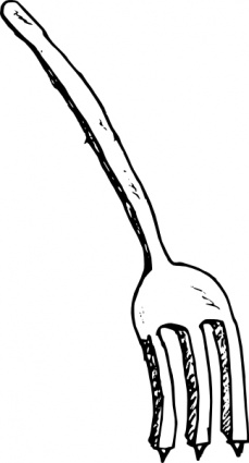 Fork Clipart Black And White - Free Clipart Images