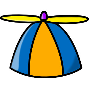 Propeller Hat clip art - Polyvore