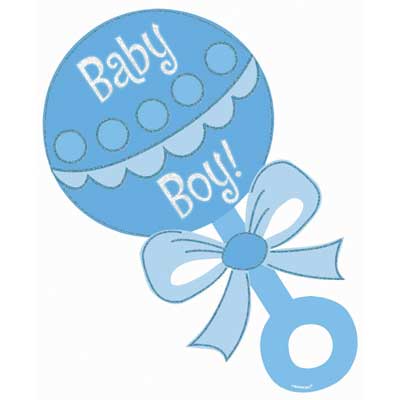 Gallery For > Baby Boy Rattle Clipart