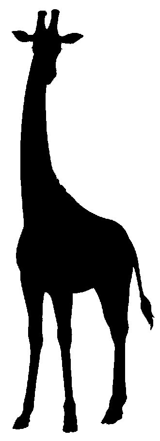 Giraffe Silhouette | Dog Silhouette ...