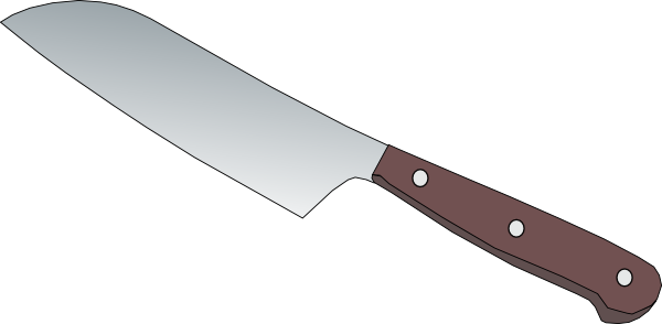 Kitchen Knife Clip Art - vector clip art online ...
