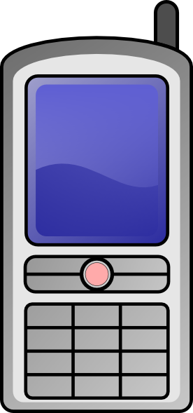 Mobile Phone SVG Downloads - Technology - Download vector clip art ...