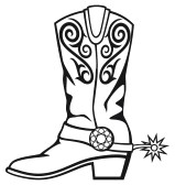 Baby Cowboy Boots Clipart - Free Clipart Images