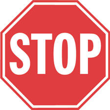 Stop signs, Hand Held Stop Signs, Traffic Stop Signs