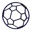 SOCCER BALL OUTLINE :: Uncategory :: Great Notions :: Embroidery ...