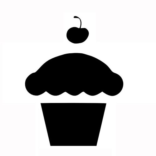 Cupcake Silhouette Png