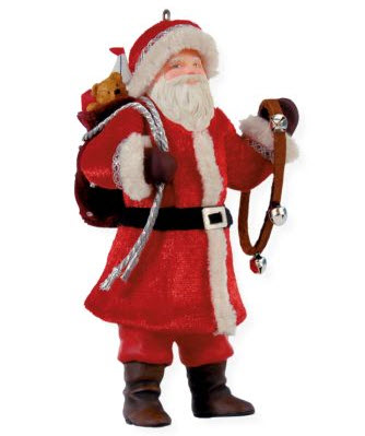 Father Christmas, KeepsakeCaboose: Hallmark Ornaments