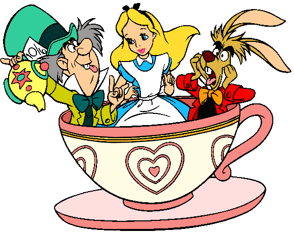 alice in wonderland flowers clipart - photo #23