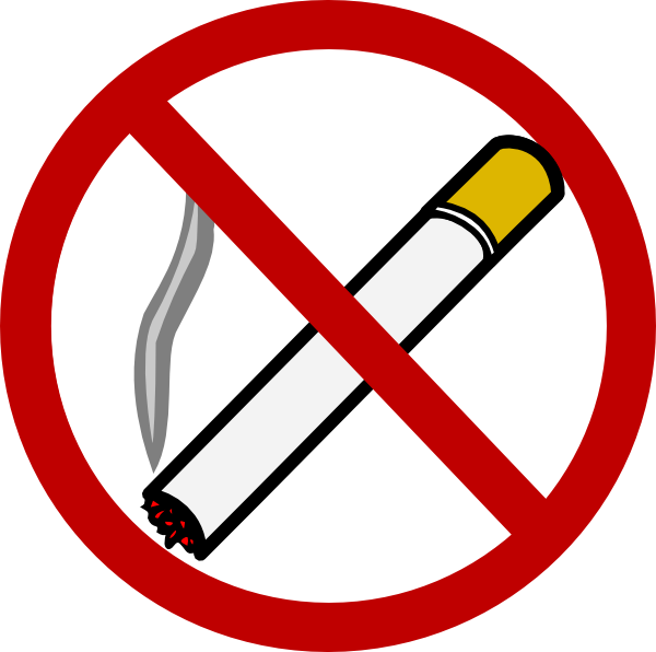 No Smoking clip art - vector clip art online, royalty free ...