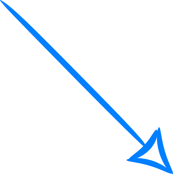 Blue Left Arrow Clip Art Vector Online Royalty Free - Quoteko.