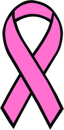 Breast Cancer Ribbon Outline - ClipArt Best