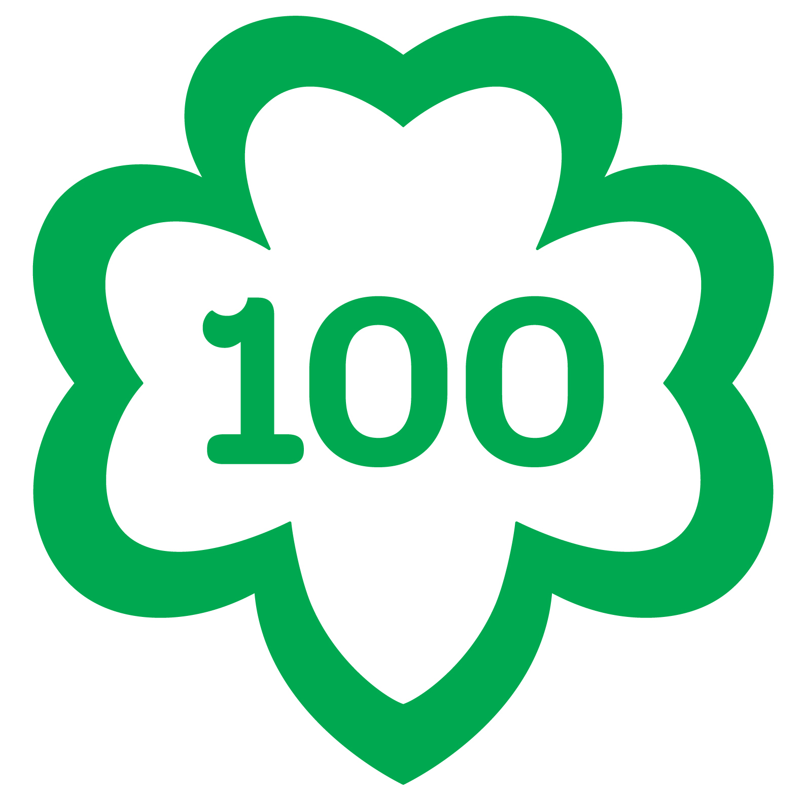 girl scout trefoil clipart - photo #12