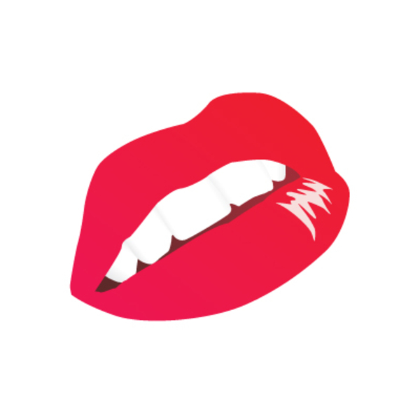 red lips clip art - photo #49