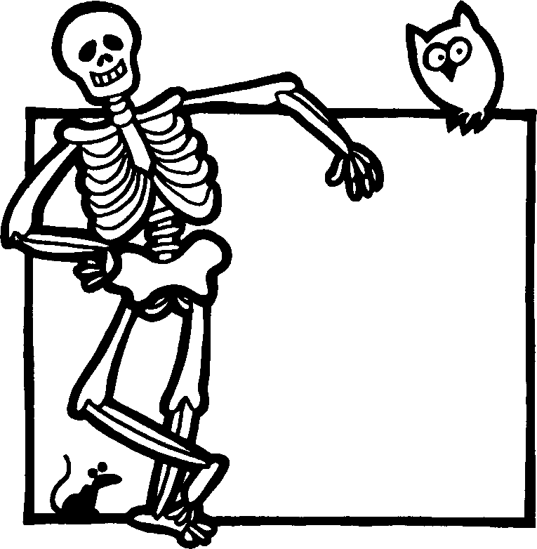 halloween coloring pages borders - photo #10