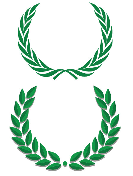 Free laurel wreath vector | Vector icons