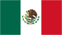 Mexico, flag - vector image
