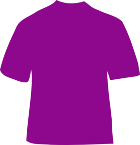 Purple T-shirt clip art - vector clip art online, royalty free ...