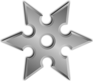 Throwing Star Template - ClipArt Best