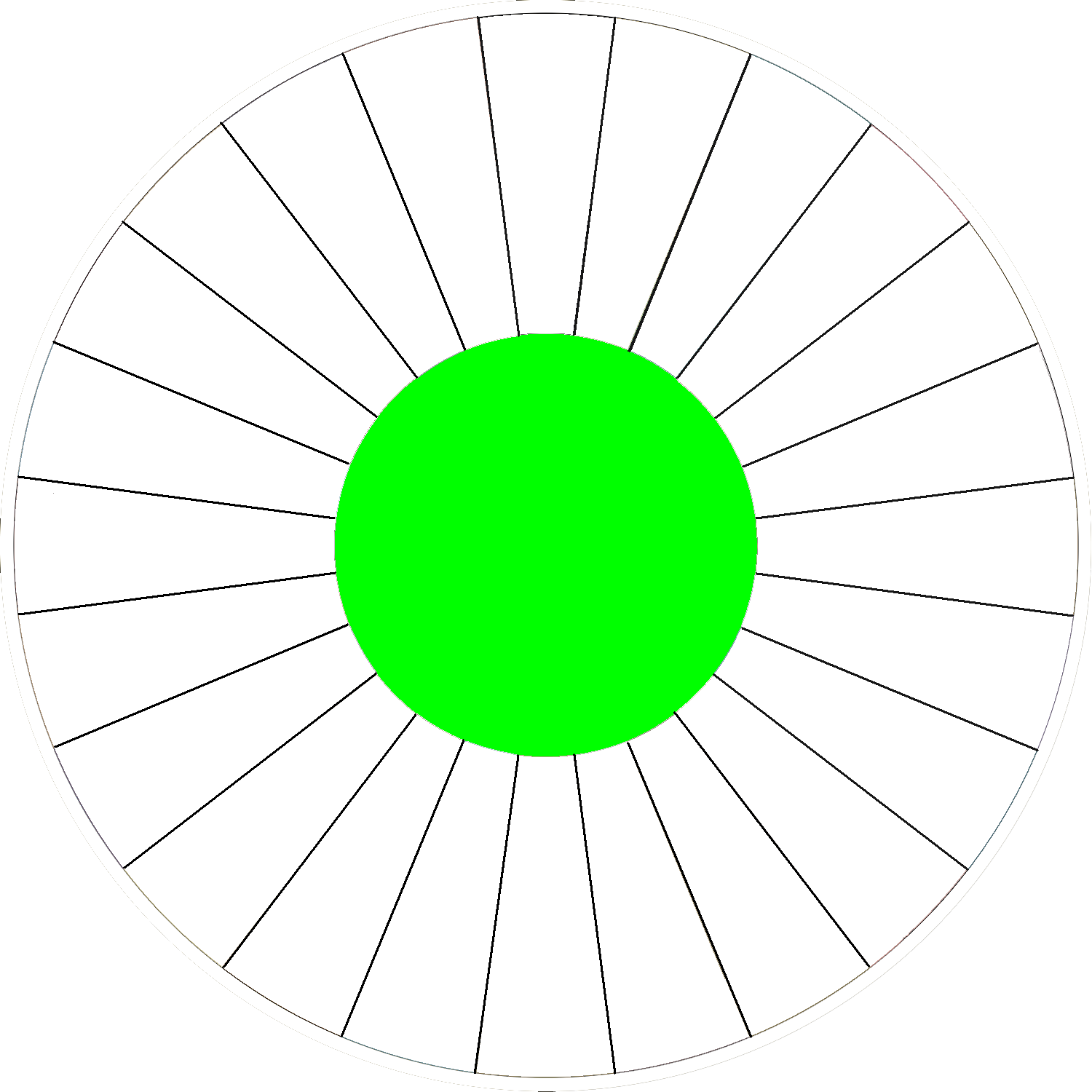 8 Section Blank Spinner Wheel - ClipArt Best