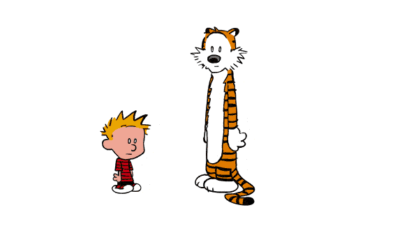 This animation of Calvin and Hobbes dancing will make you grin