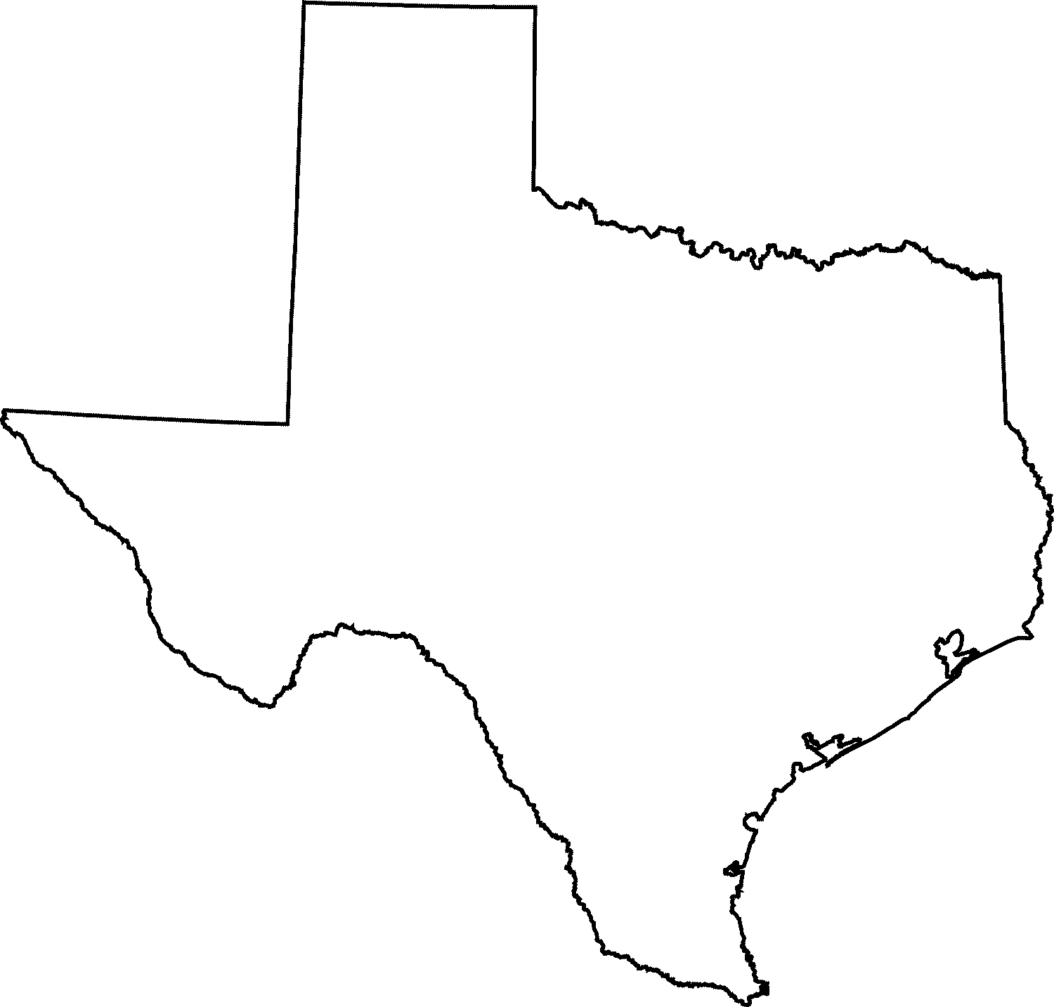 Pix For > Texas State Outline Orange ClipArt Best ClipArt Best
