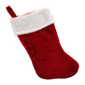 Shop for Red Plush Christmas Stocking, Supplies, Christmas ...