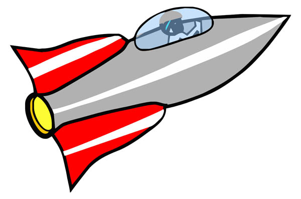 Rocketship Clipart
