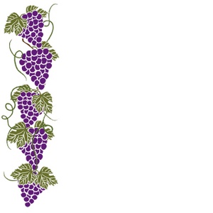 Grapes clipart border - ClipartFox