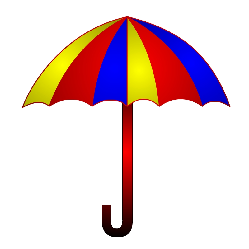 free umbrella cartoon clipart - photo #15