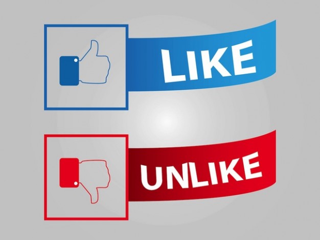 Social media Facebook buttons vector | Download free Vector