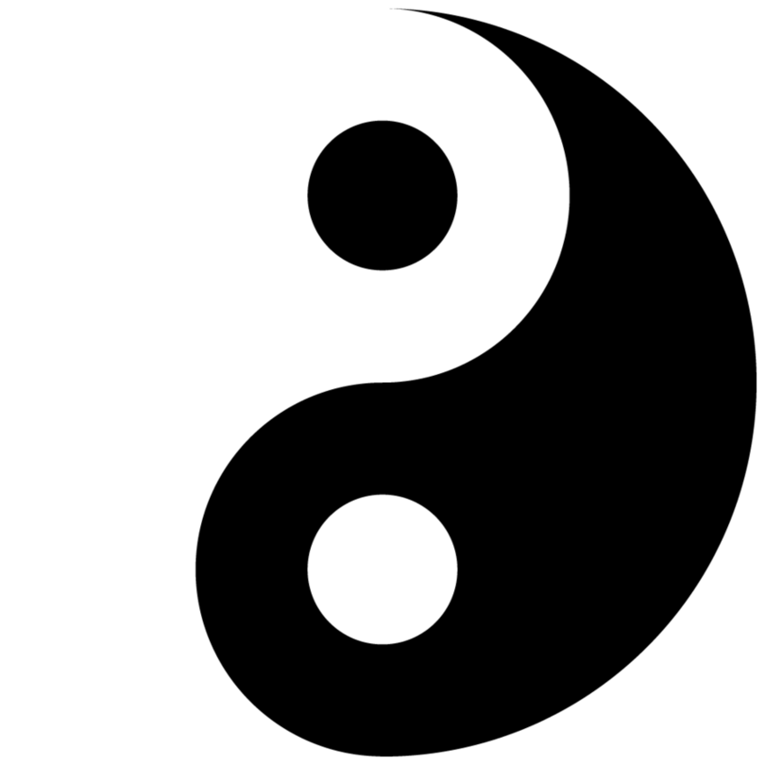 Yin Yang Logo Vector Clipart - Free to use Clip Art Resource