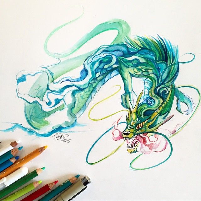 Chinese Dragon Drawing | Chinese ...