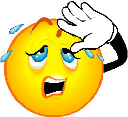 Exhausted Face Clipart