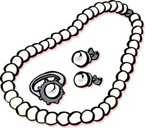 Cartoon Jewelry Clipart