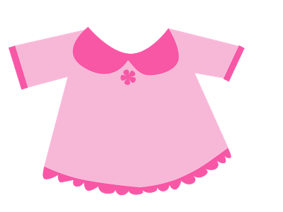 Pink Baby Clothes Clipart