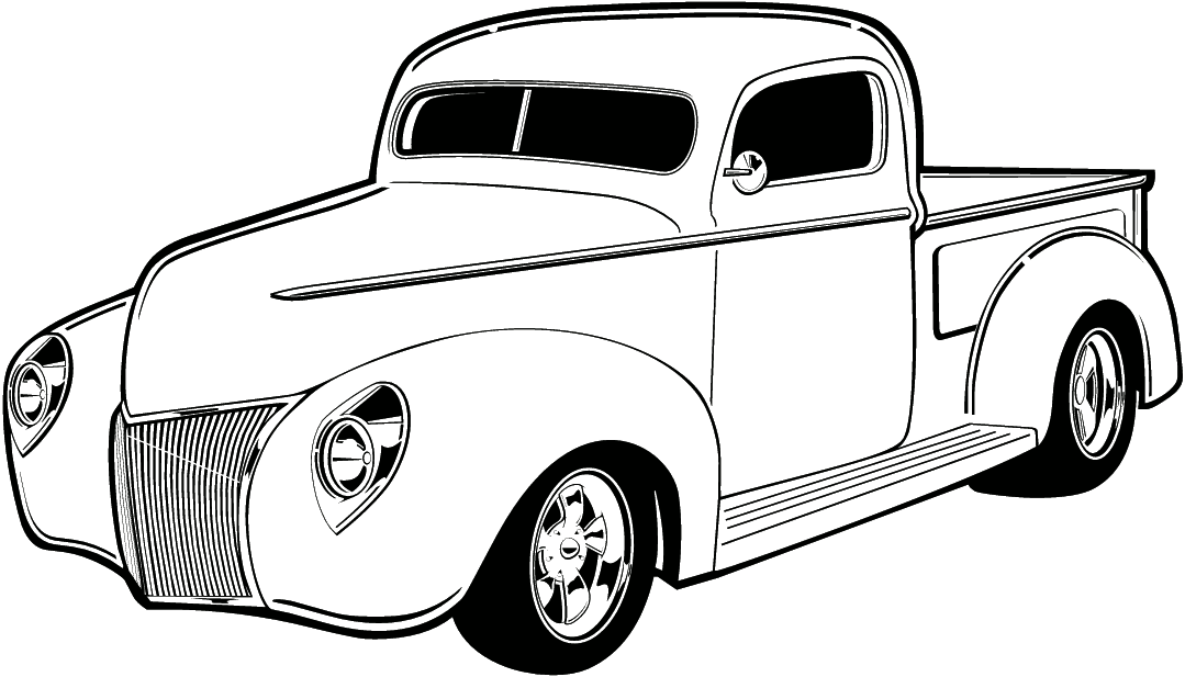 Image of Classic Car Clipart #6699, Free Cartoon Hot Rod Car ...