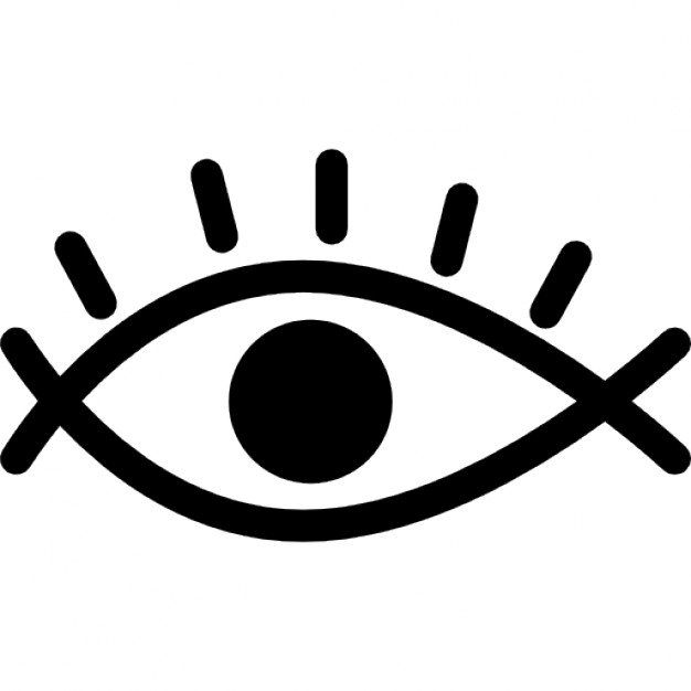 Eye outline Icons | Free Download