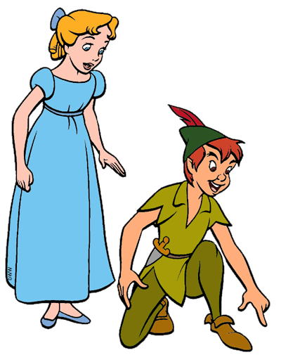 Peter Pan and Wendy Clip Art Images | Disney Clip Art Galore