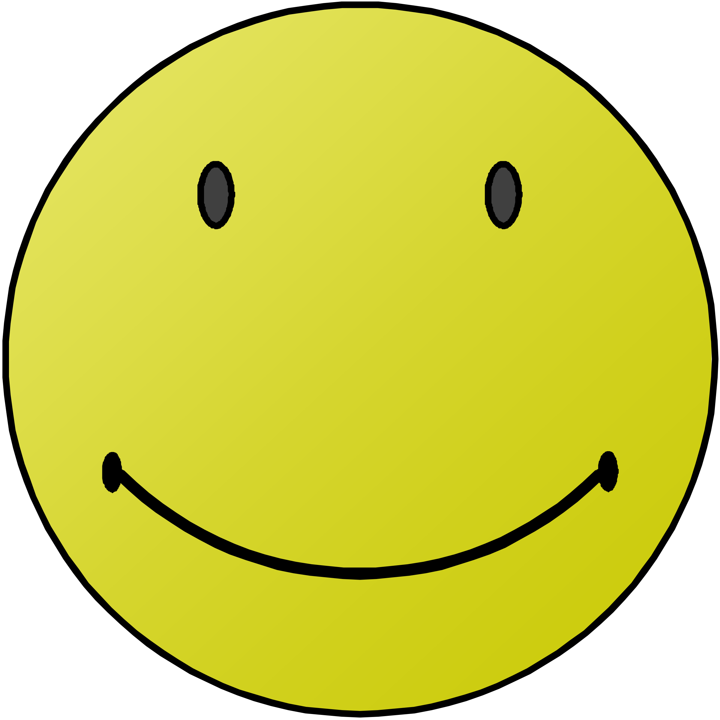 Excited Happy Face Clipart