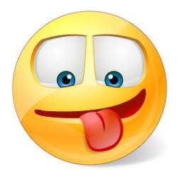 Tongue Out Smiley Face - Facebook Symbols and Chat Emoticons