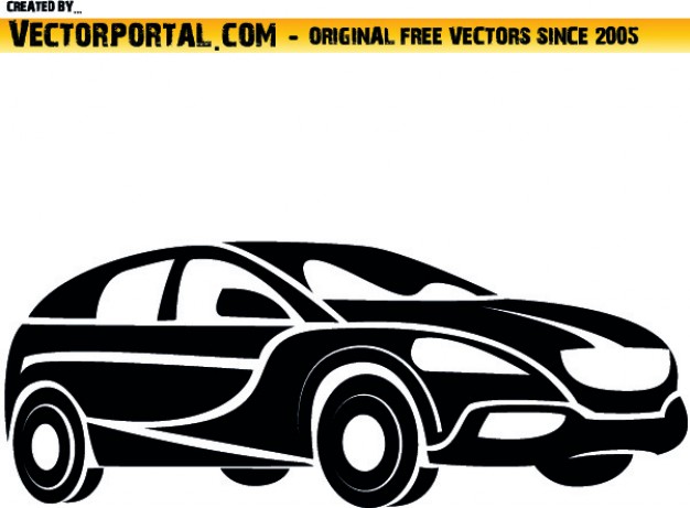 Free vector car clipart
