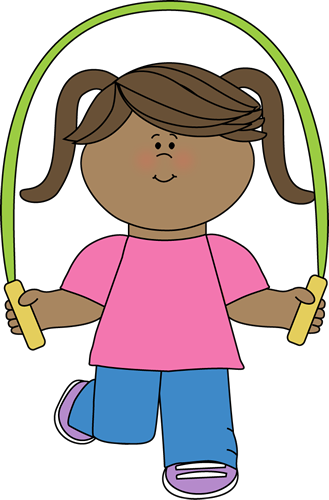 Jump rope clipart free