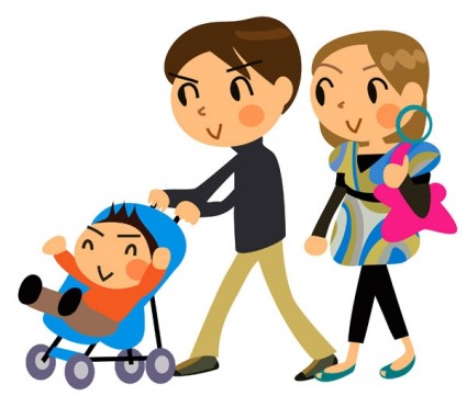 Cartoon Family Of 5 | Free Download Clip Art | Free Clip Art | on ...