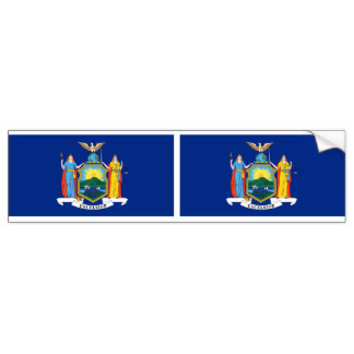 New York State Flag Stickers | Zazzle