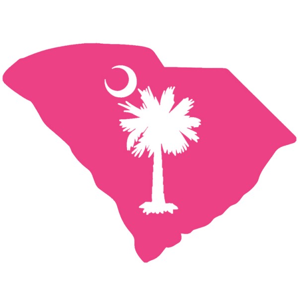 South Carolina Palm Tree Decal | Stirred & Strung