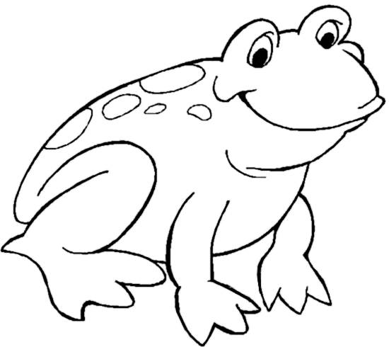 Frog Coloring Pages - Bestofcoloring.com