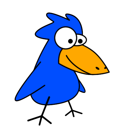 Cute blue bird clip art free clip art birds clip clipartix ...