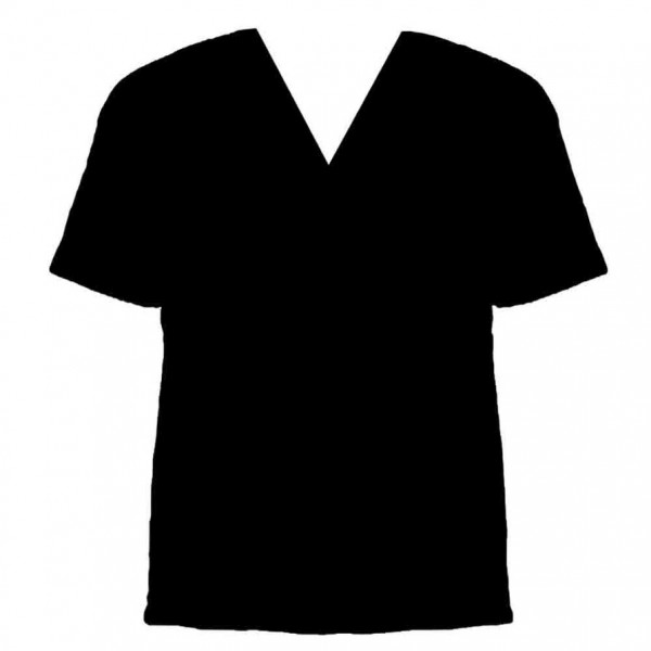 Best Photos of Women's V-Neck Shirt Template - Black V-Neck T ...