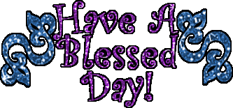 Have A Blessed Day Clipart - Free to use Clip Art Resource